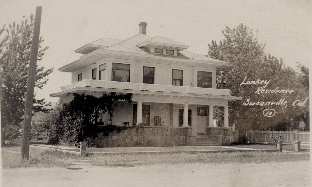 The Lonkey residence, circa 1915. B.R. Zimmerman collection