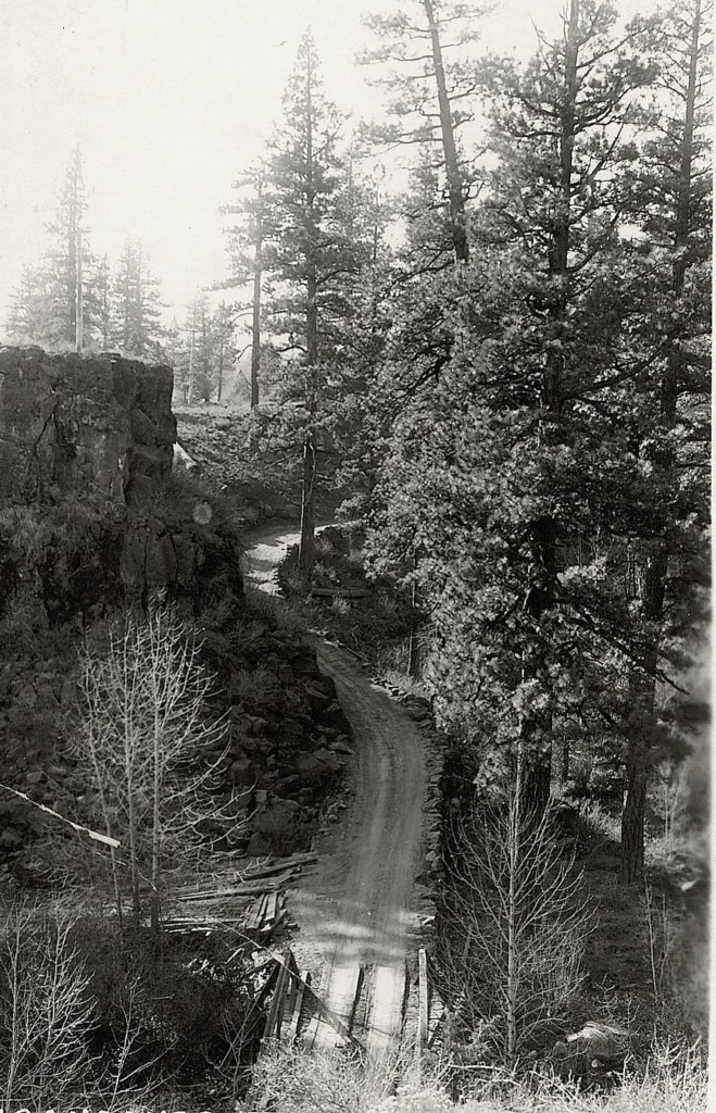 Devil's Corral Bridge, 1918. Courtesy of Margaret A. Purdy