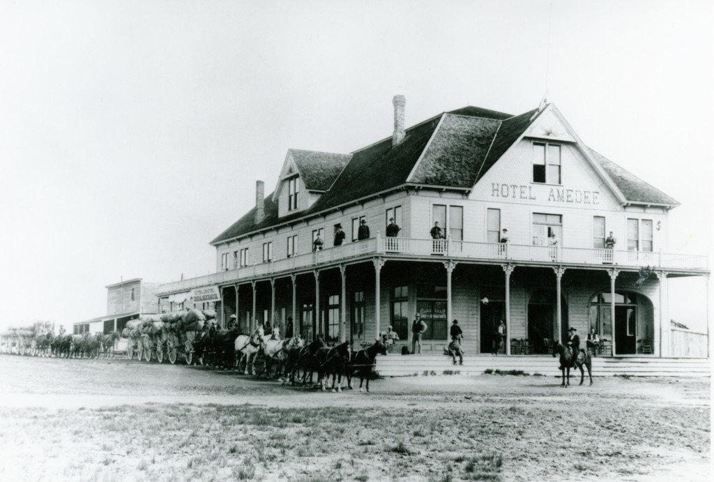 Amedee during its heydays in the early 1890s. Courtesy of Grant and Lena Trumbull