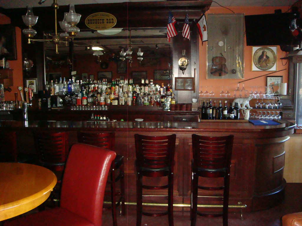 The bar at its Chester location.