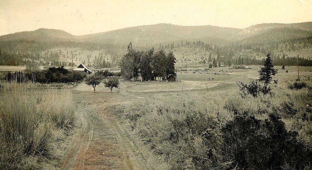 This is how the ranch appeared in the early 1900s when the Longs owned it.