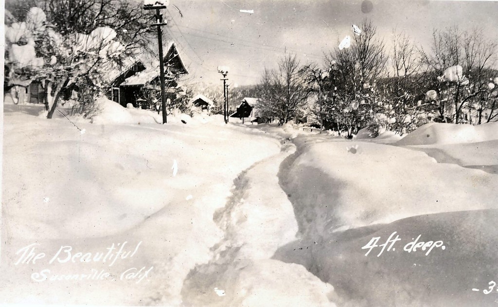 North Pine Street, Susanville, January 1916