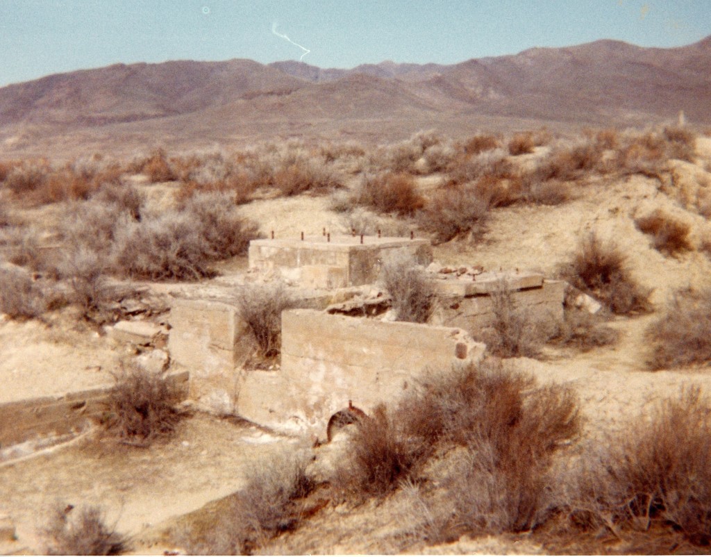 Foundation remains, 1984.