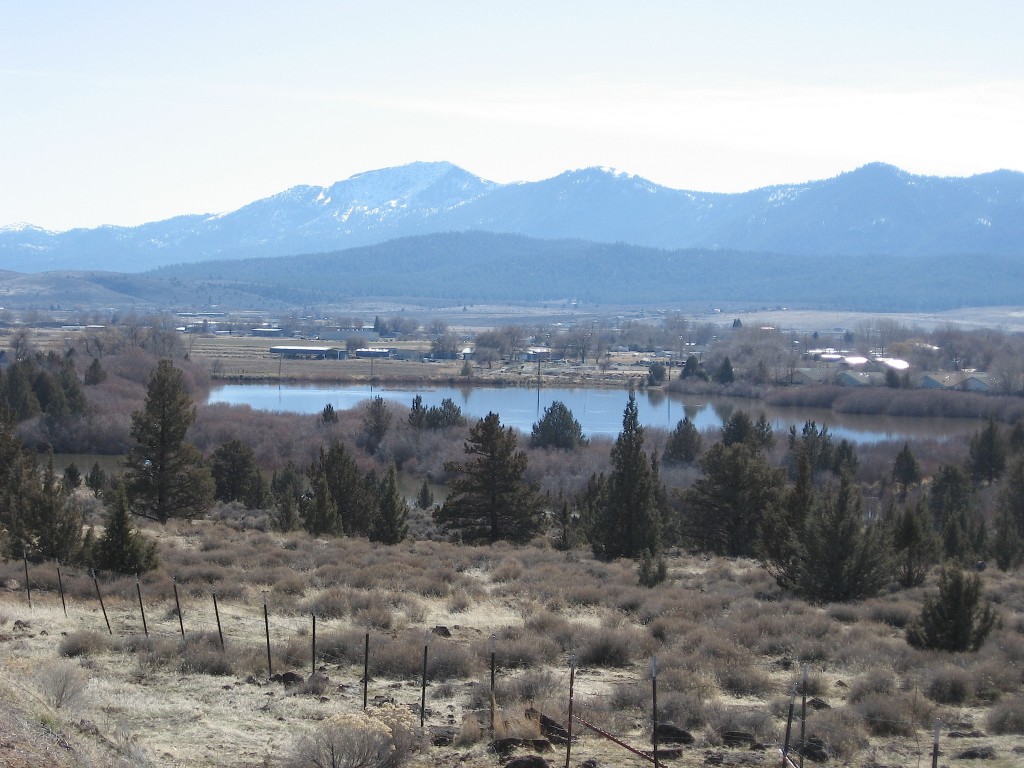 Barry Reservoir from Skyline Drive, February 13, 2016.