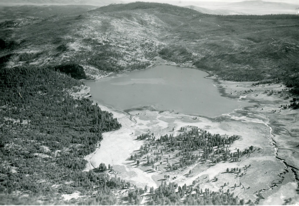 Round Valley Reservoir, 1958.