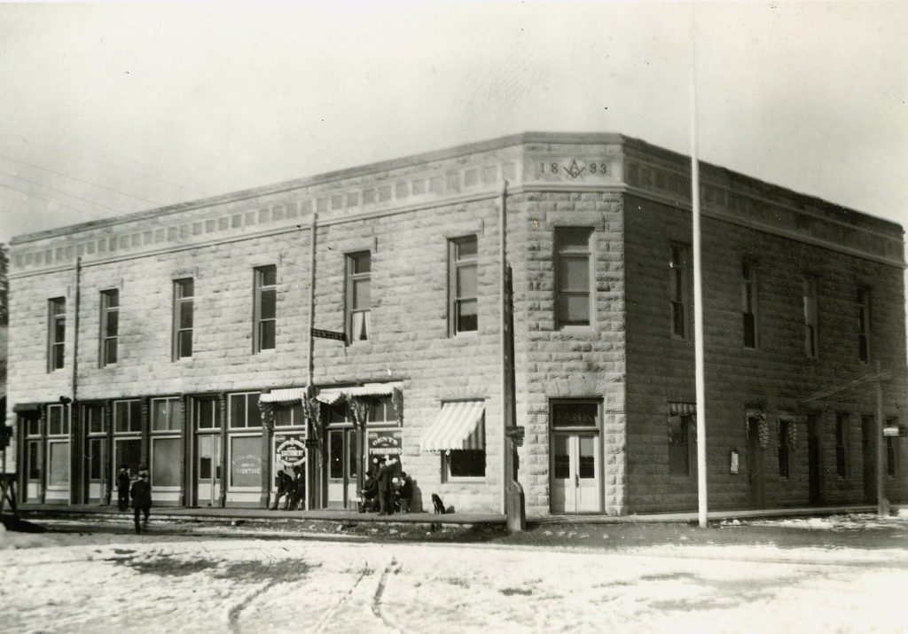 Susanville's Knoch Building, 1900. For many years it housed the Government Land Office. Courtesy of Philip S. Hall