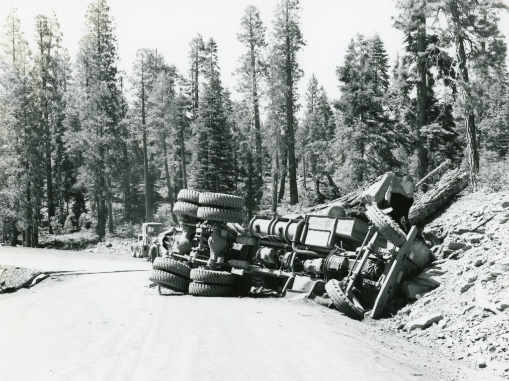 I think it is safe to safe, my day turned out much better than the driver of this Paul Bunyan Logging Truck.