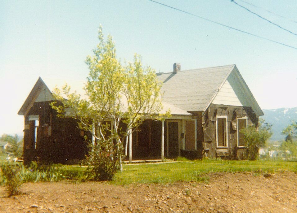 The Brashear Residence on the corner of South Lassen & Brashear Streets. Taken on June 11, 1979 when the house was being torn down.