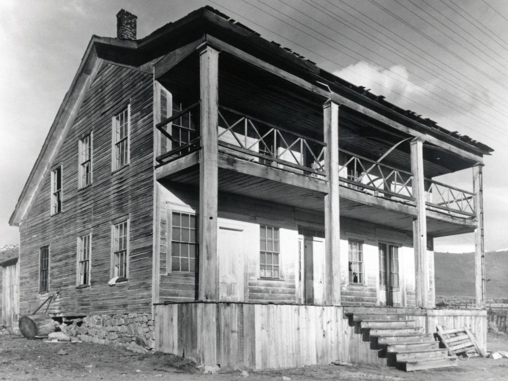 The Antelope Station, date unknown. Courtesy of Nevada Historical Society