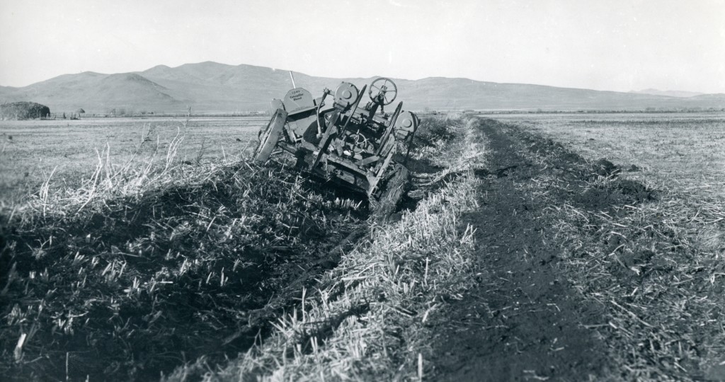 A slight problem cleaning the irrigation ditch.