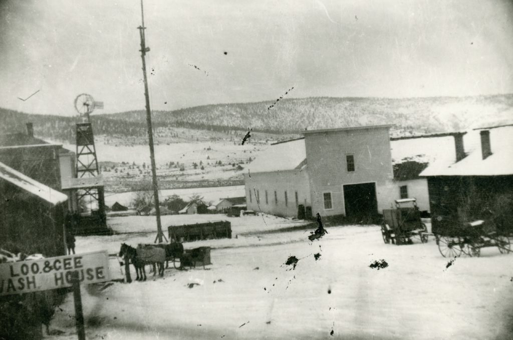 Gay Street, looking north, 1864. Courtesy of Gilbert Morrill