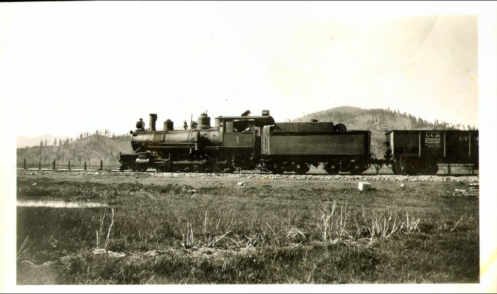 Indian Valley Railroad. Courtesy of the Plumas County Museum
