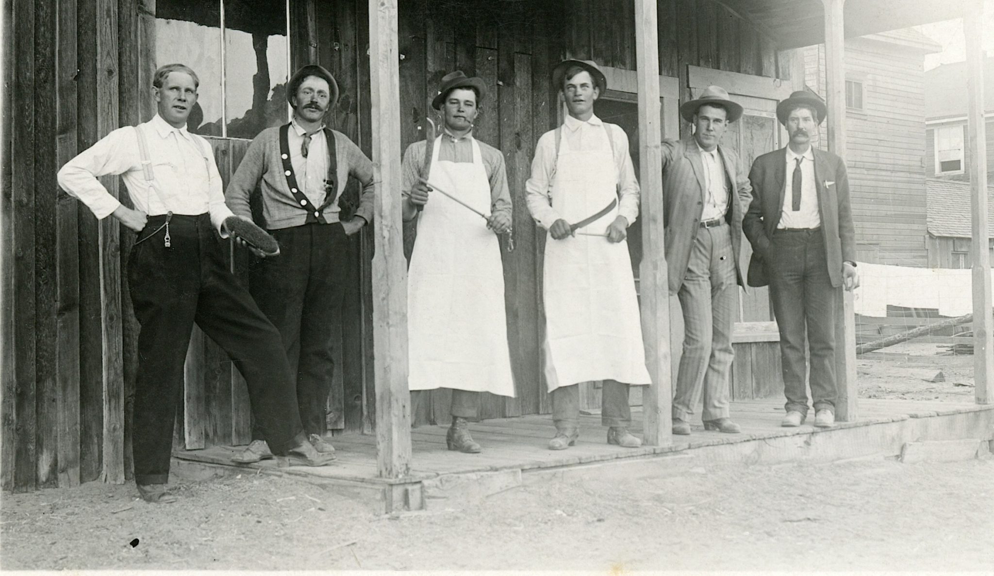 Standish Meat Market Exploring Lassen Countys Past